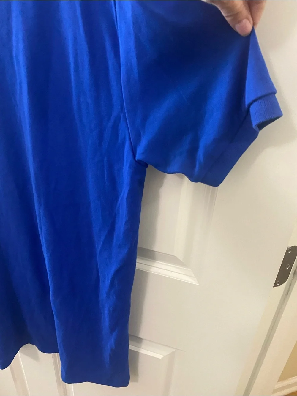Ralph Lauren Men’s Polo Shirt in Bright Blue with Red Pony